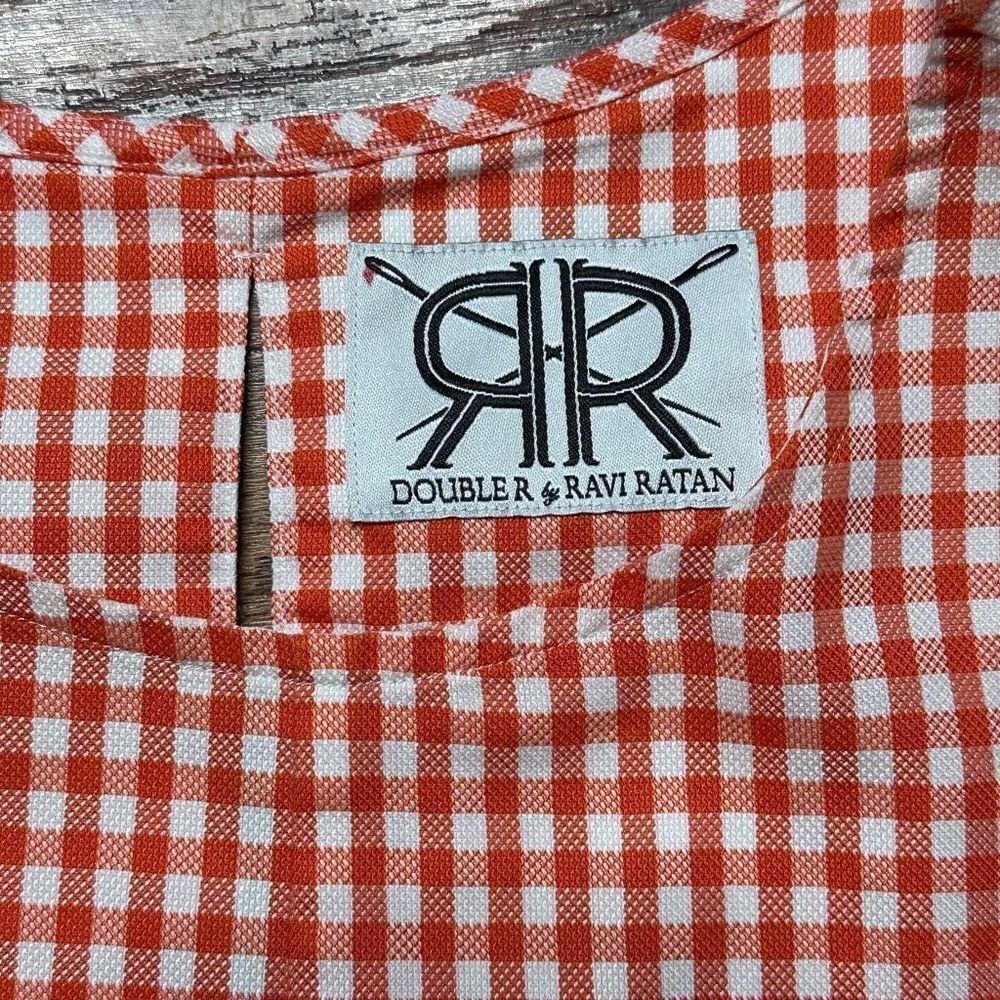 Double R By Ravi Ratan Sleeveless Top Blouse Gigh… - image 5